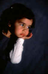 Magalie pose